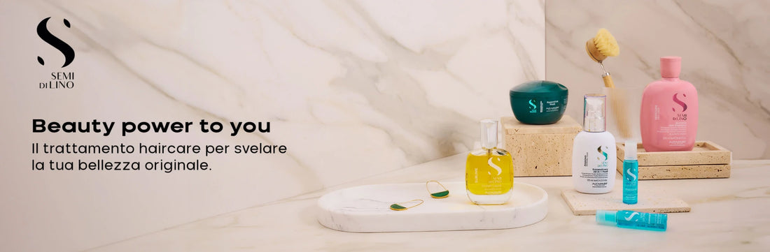 Semi di Lino Alfaparf Milano: Beauty power to you
