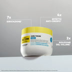 Yellow Pro/Curly Mask 300ml-Maschera nutriente per capelli ricci, mossi e coily