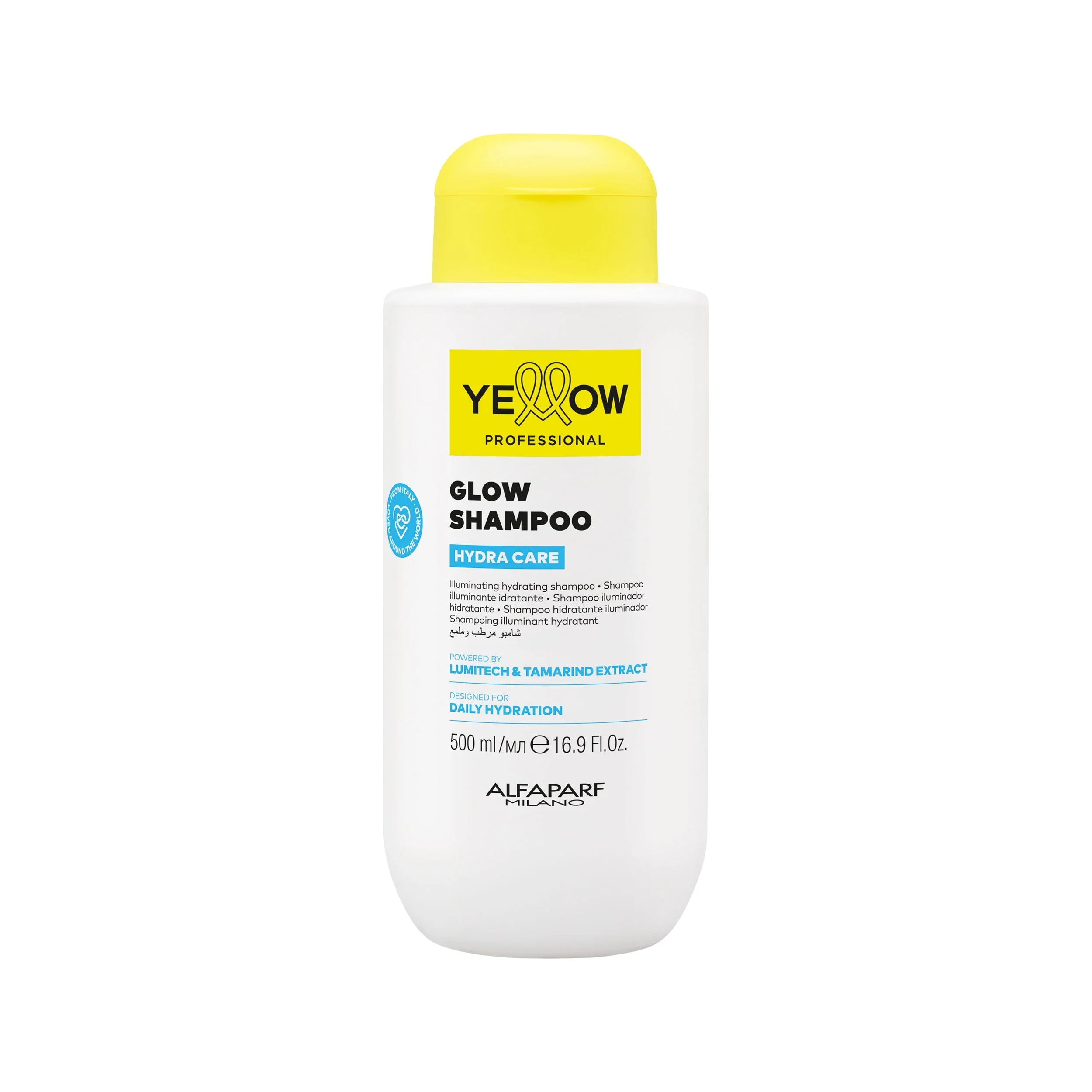 Yellow Professional | Glow Shampoo - Illumina e Idrata tutti i tipi di capelli 500ml