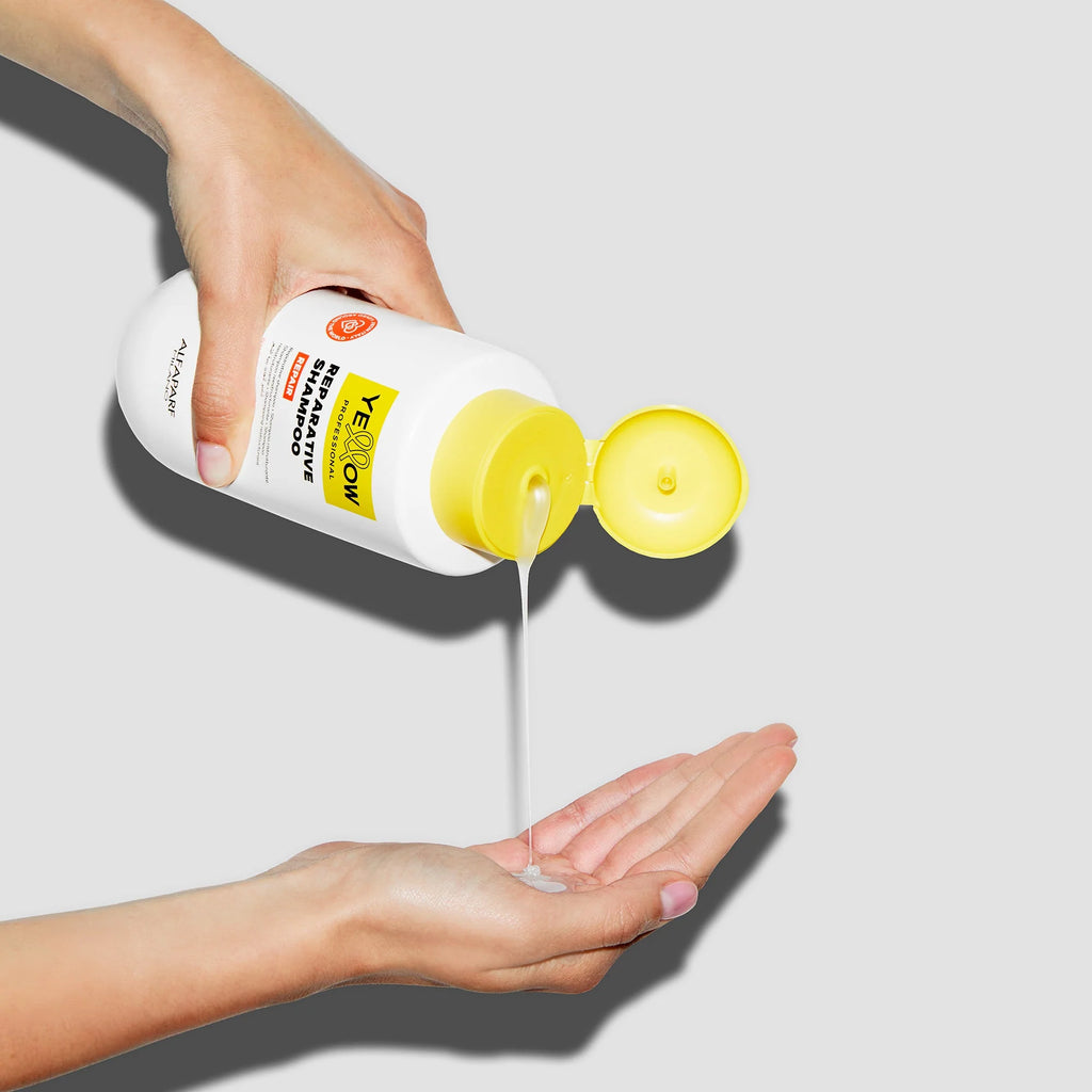 Yellow Pro|Reparative Shampoo-Ripara e dona forza ai capelli danneggiati 500ml
