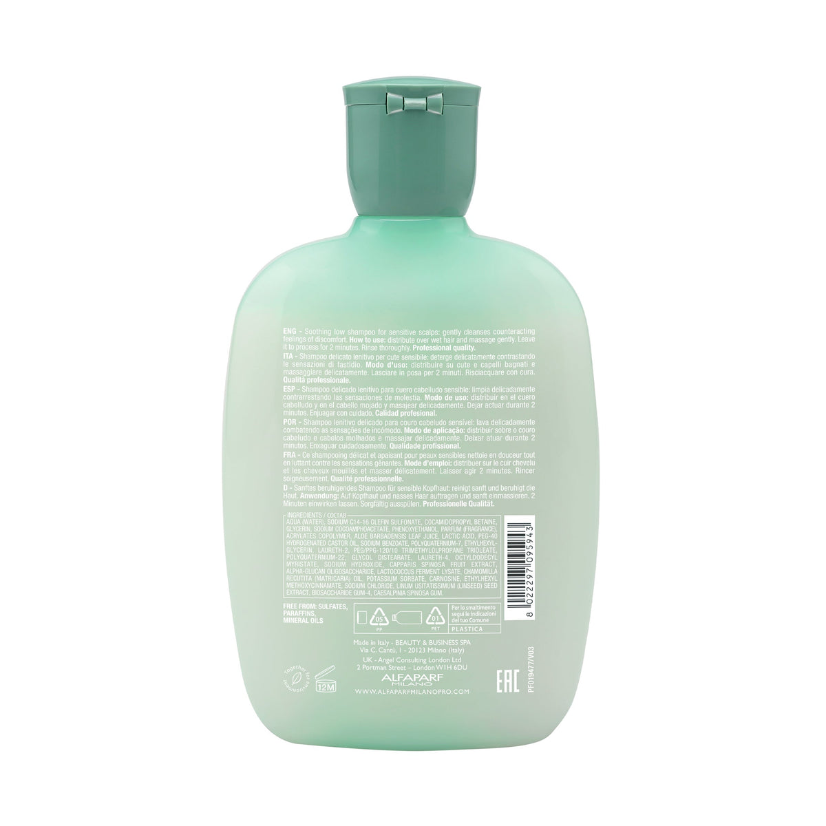 Semi di Lino Calming Micellar Low Shampoo 250ml