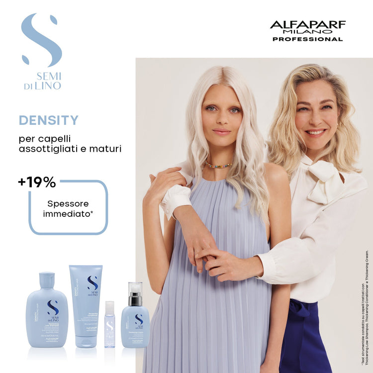Set Semi di Lino | Thickening Low Shampoo, Conditioner & Leave-in Cream
