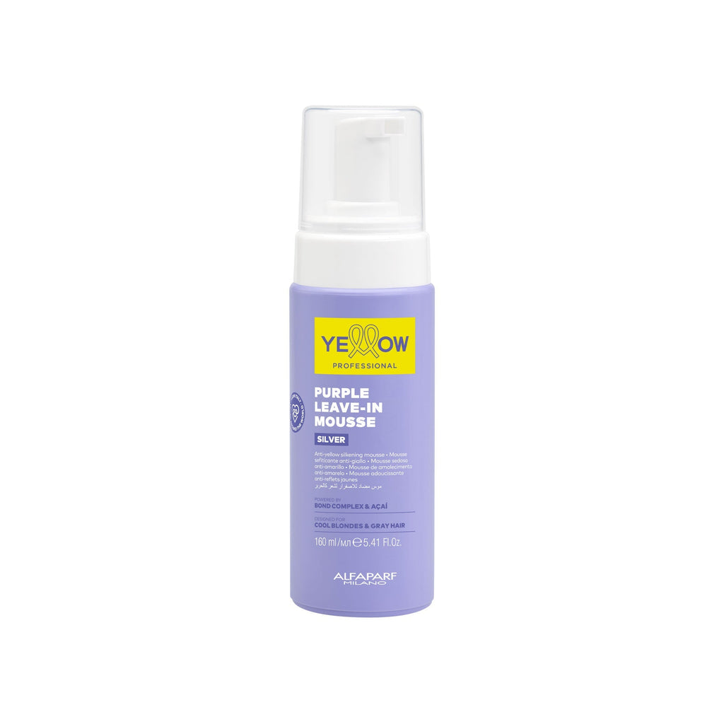 Yellow Professional Purple Leave-in Mousse