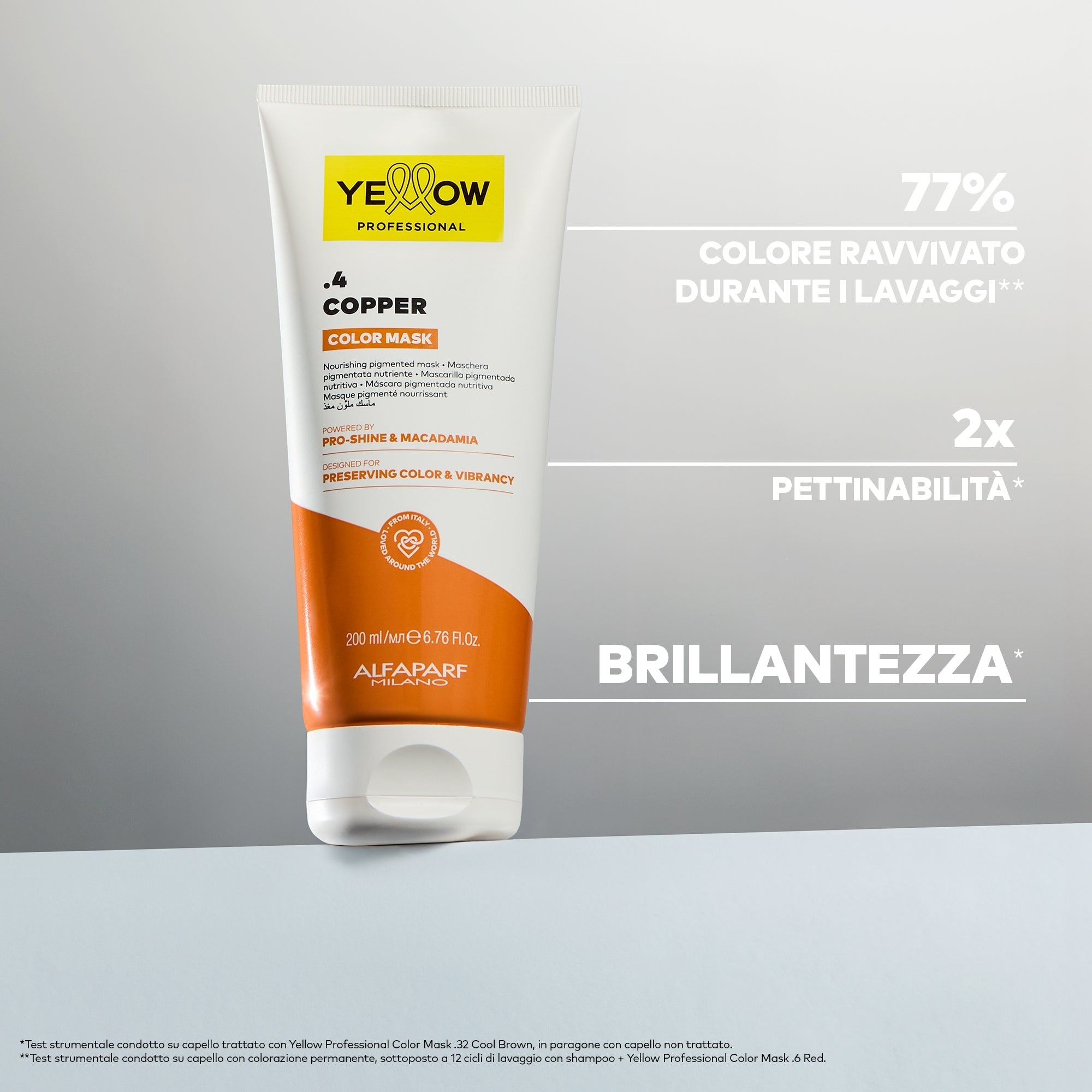 Yellow Professional Color Mask .4 Copper - retro