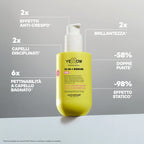 Yellow Pro|10 in 1 Serum-Siero districante protettore per capelli indisciplinati 150ml