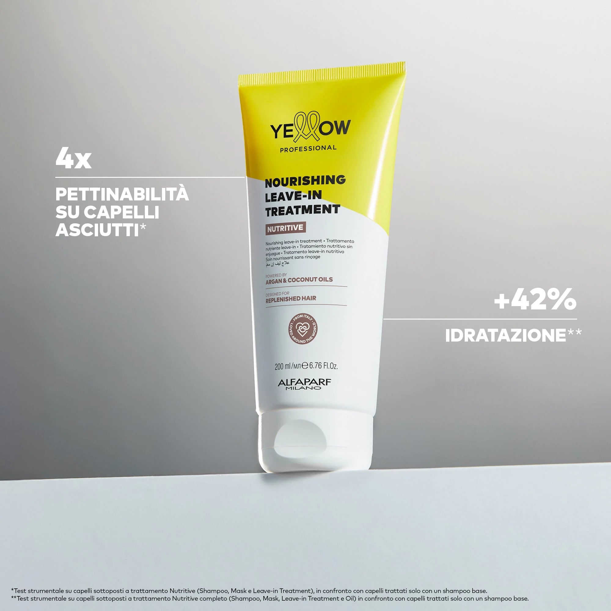 Yellow Pro/Nourishing Leave-in Treatment-Trattamento nutriente leave-in per capelli secchi 200ml