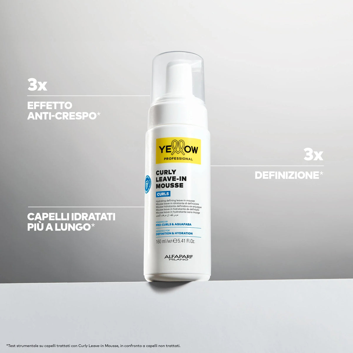 Yellow Professional | Curly Leave-in Mousse 160ml