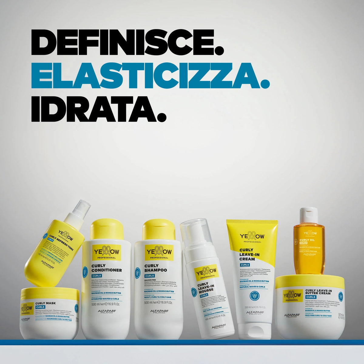 Yellow Professional | Curly Leave-in Cream
