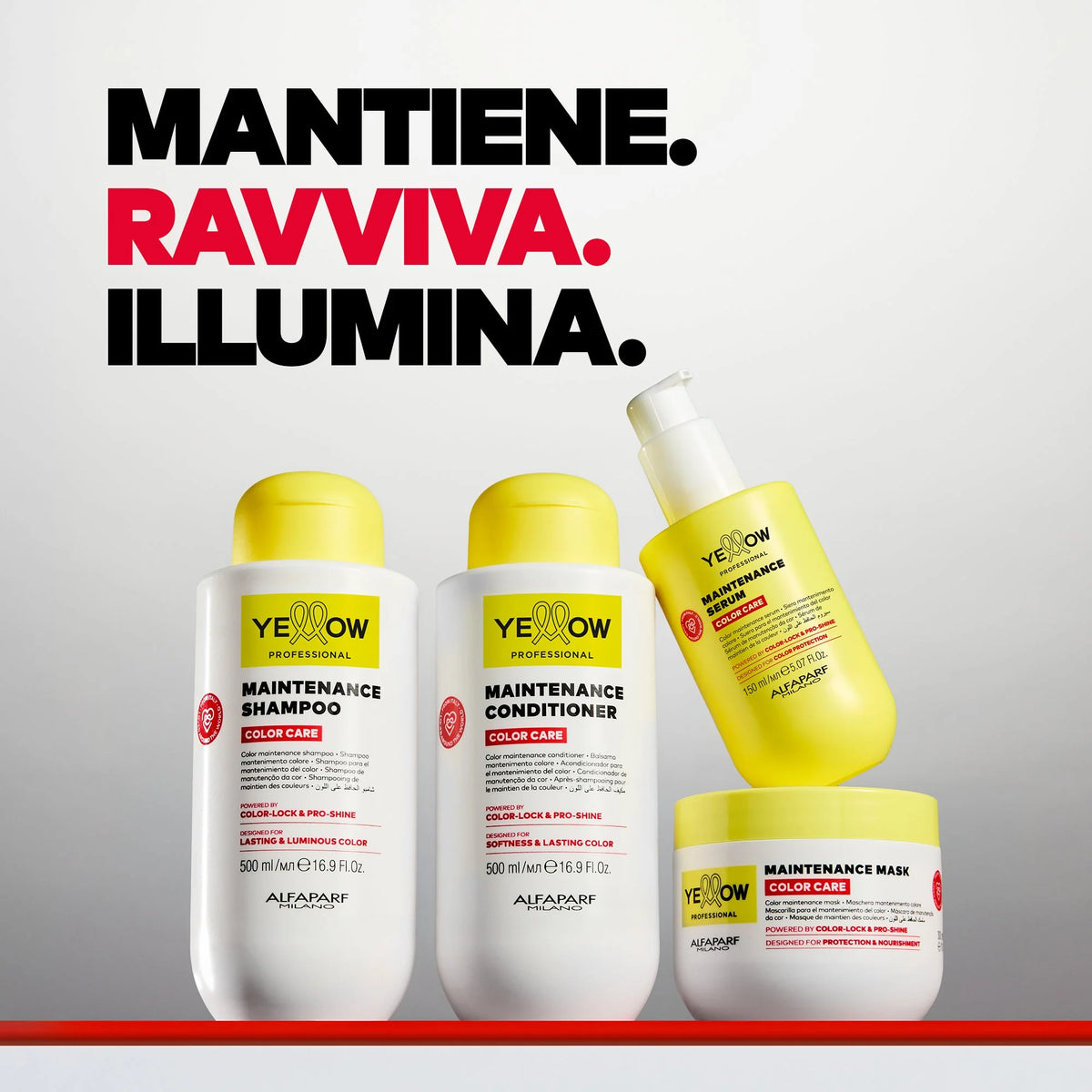 Yellow Professional | Maintenance Shampoo - Shampoo mantenimento del colore 500ml