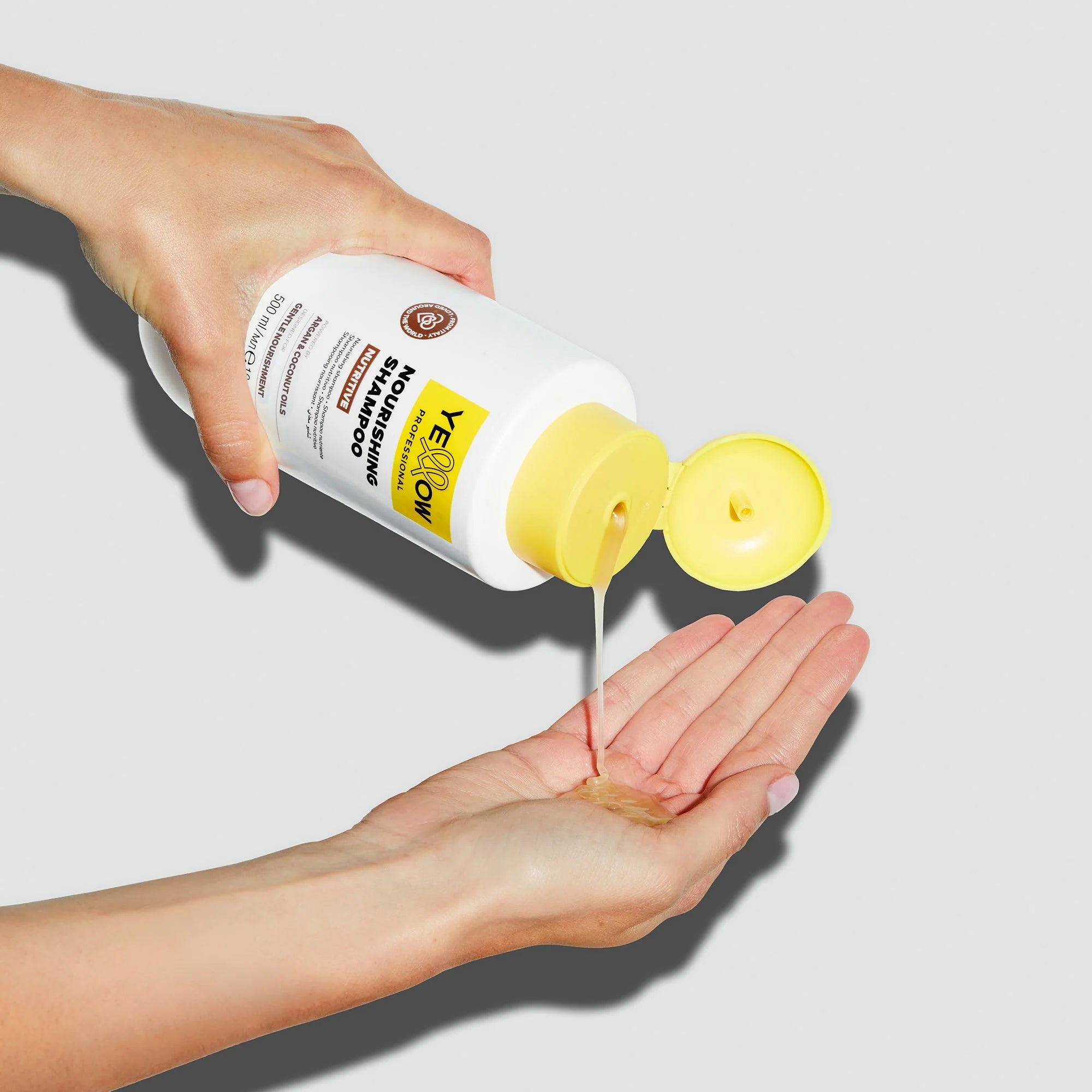 Yellow Pro|Nourishing Shampoo 500ml-Shampoo nutriente per capelli secchi