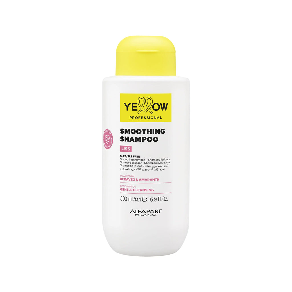 Yellow Pro/Smoothing Shampoo 500ml-Shampoo lisciante per capelli indisciplinati