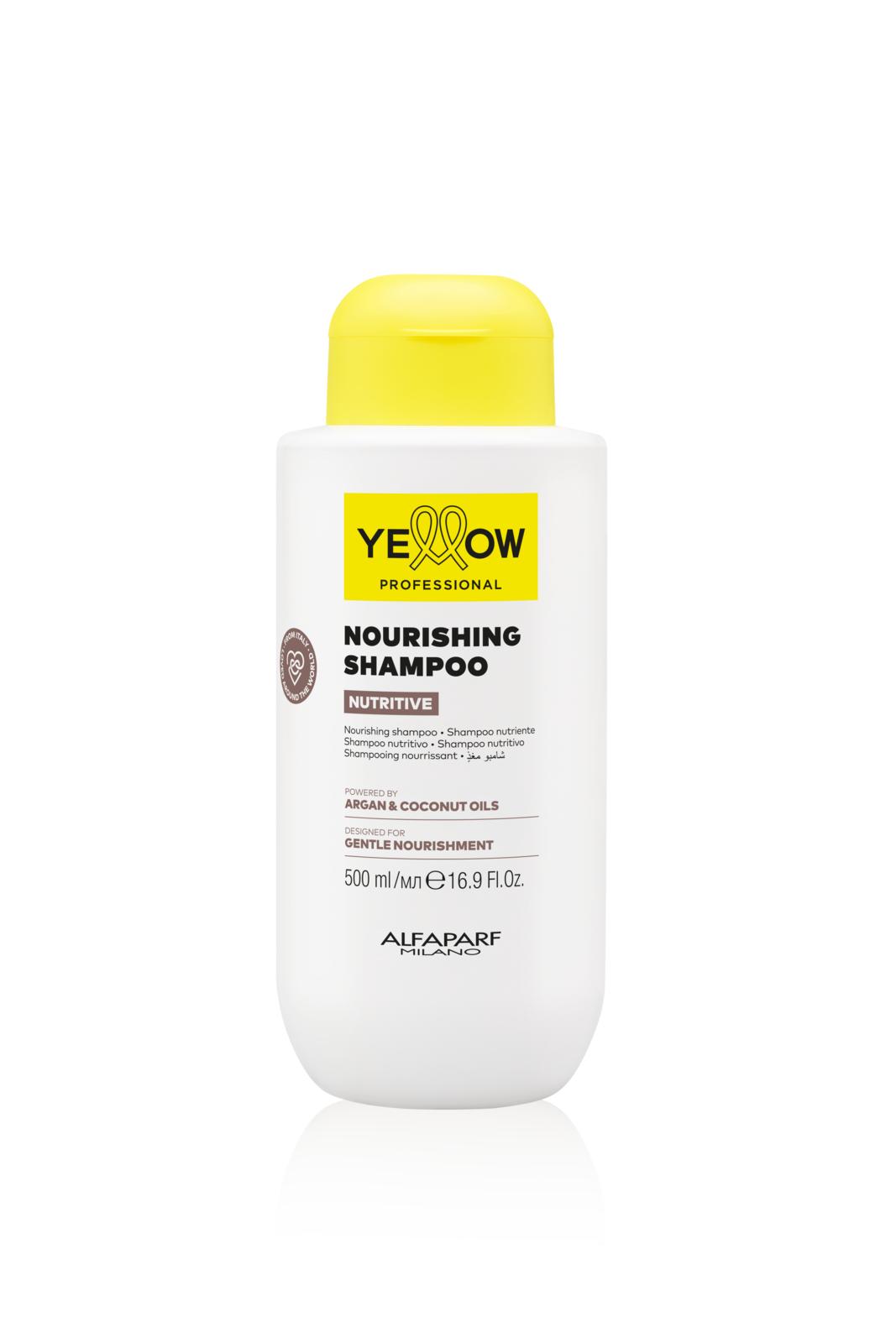 Yellow Pro|Nourishing Shampoo 500ml-Shampoo nutriente per capelli secchi