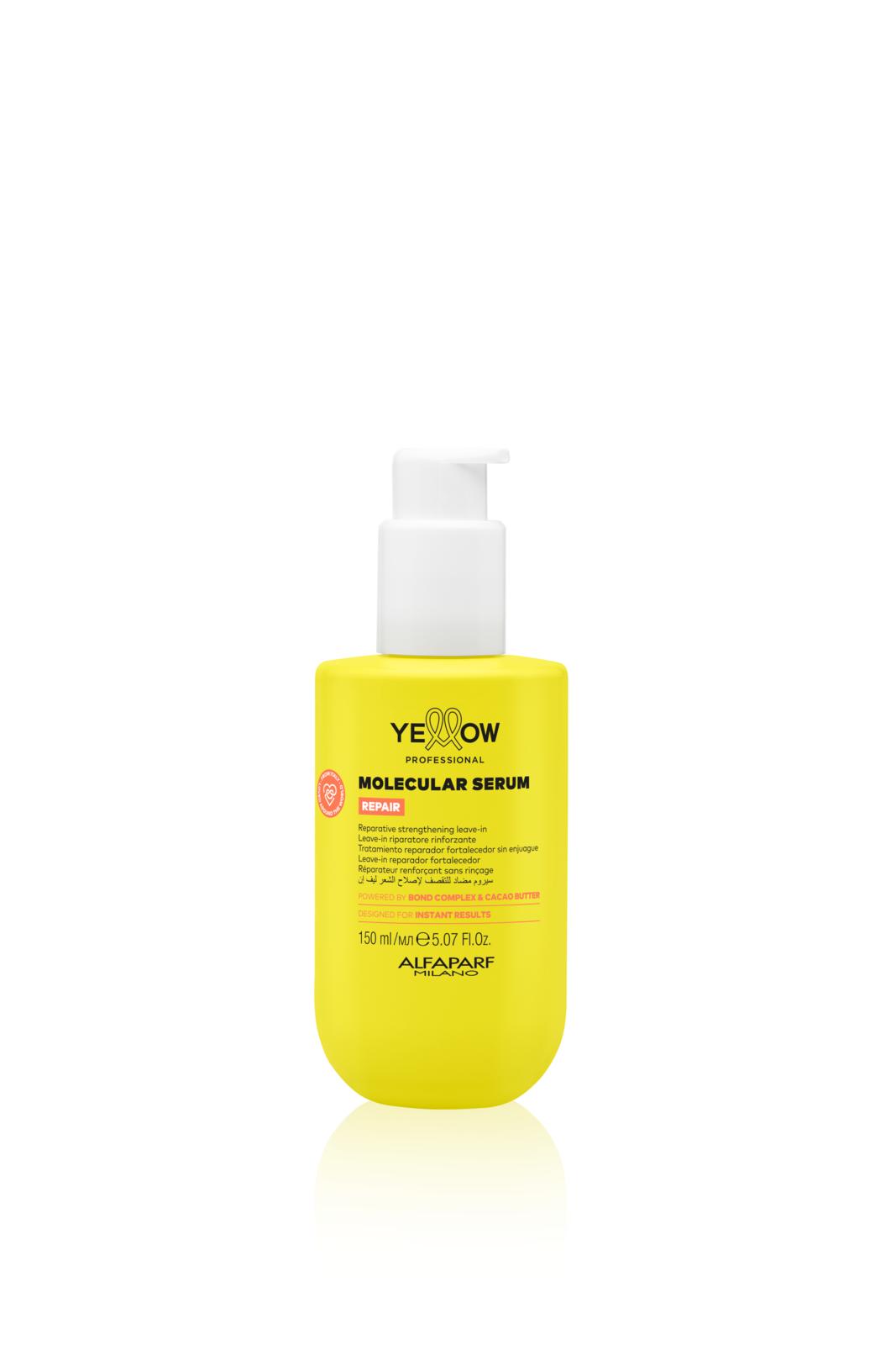 Yellow Pro|Molecular Serum Leave-in-Ripara e rinforza i capelli danneggiati 150ml